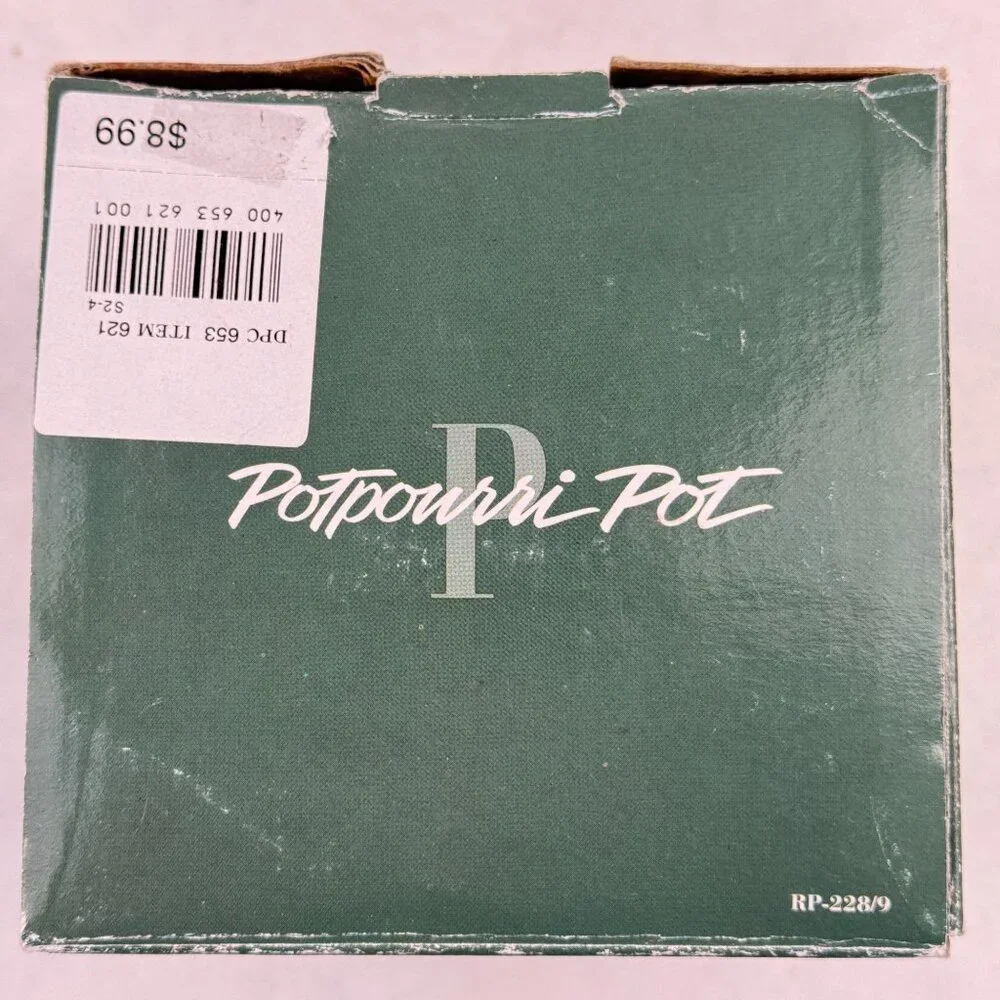 Vintage Dayton Hudson Christmas Tree Potpourri Pot Ladder Climbers Ceramic 5" - Picture 16 of 16